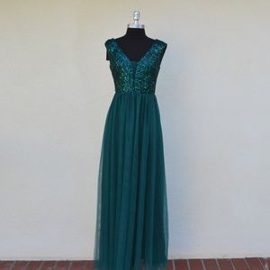 Sequin Top/Tulle Bottom